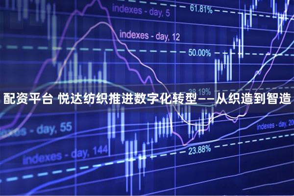 配资平台 悦达纺织推进数字化转型——从织造到智造